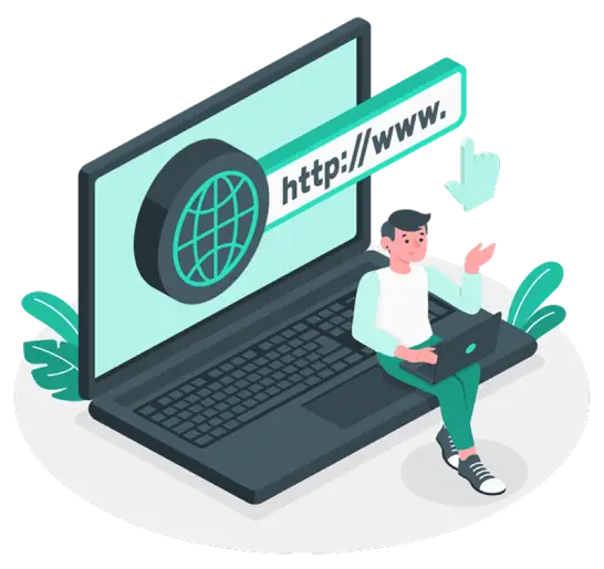 Illustration of white-label link building